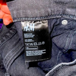 Skinny Coupe Moulante & Denim H&M ripped jeans